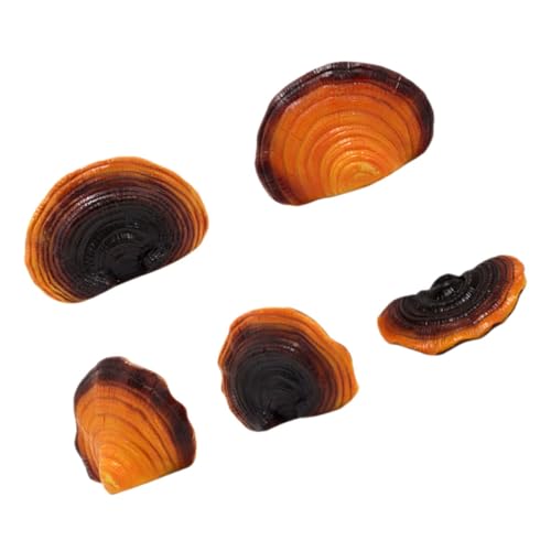 Ornements simulés de Ganoderma Lucidum pour égayer un parterre de fleurs - 5