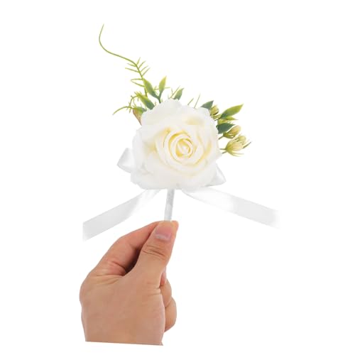 Décoration de mariage fleur blanche Cabilock pour robe et fête - 5