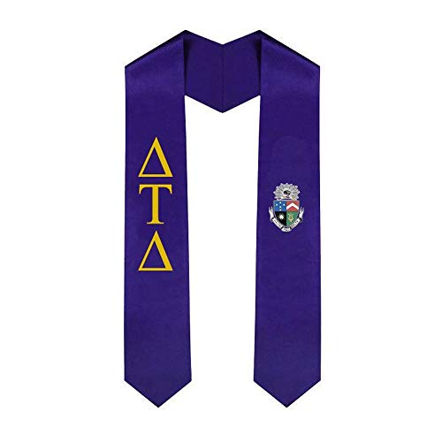 The Press Phi Delta Theta Graduation Sash Stole,Blue and White