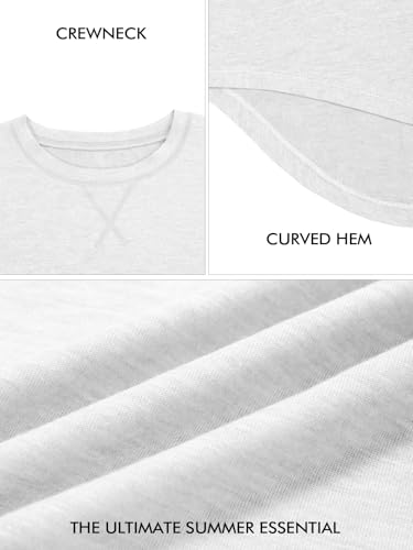 Image of UNCLECAT Mens Short Sleeve T-Shirts Crew Neck Casual Shirt Summer Classic Basic Lightweight Fashion Tees