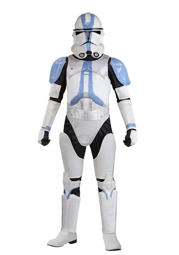 Disfraz Deluxe Clone Trooper de Star Wars para Niños miniatura 1