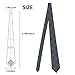 VentuCoven Plaid Men’s Necktie Fashion Ties Polyester Soft Business Party Wedding Tartan Check Neckties for Men Teen Boy