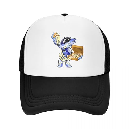 ZTQTQZZ Atmungsaktiv Mesh Baseball Kappe Sporthut Brawlhalla Artemis Space Pizzaiola Baseball Cap Militärmütze Mann Designer Hut Sonnenhut Vintage Männer Luxus Frauen