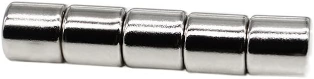 AZUMIO 5/10/20/50/100PCS 8x8 Disc Minor Search Magnet 8mm x 8mm Thick Small Round Magnets Strong 8x8mm Permanent Neodymium Magnets 8 * 8 (50PCS)