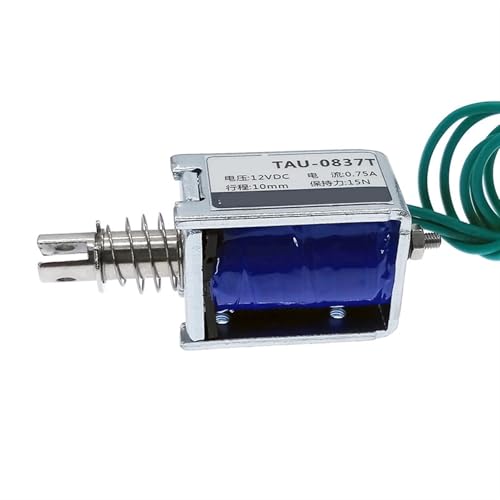 Électroaimant solénoïde U0837 DC 12V 24V aimant de traction poussée 10mm 2kg - 4