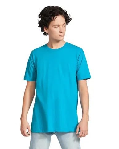 T-shirt en jersey respirant American Apparel bleu sarcelle M