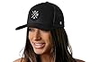 HAKA Iowa Hat – Iowa-X Trucker Hat for Men & Women, Adjustable Baseball Cap, Mesh Snapback, Outdoor Golf Hat - Black #3
