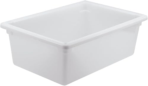 Winco PFFW-15 Caja de almacenamiento de alimentos, 18 "x 26" x 15", color blanco