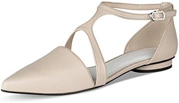 Amazon チャールズ キース 15春夏 レディース スマート 大人 フェミニン パンプス フラットシューズ 38 ホワイト Charles Keith チャールズ キース パンプス