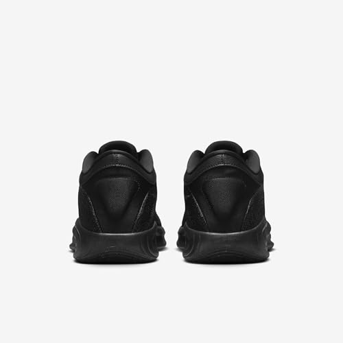 Nike Nike G.T. Hustle Academy Mens Laced Shoes, Black/Black, 8.5