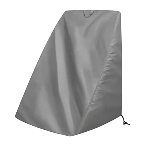 Katutude Garden Hose Reel Cover, Free Standing Hose Holder Cover Dustproof Waterproof Hose Reel Cover, Outdoor Water Hose Reel Protective Cover for Extend Hose Service Life, 66cm x 63cm x 88cm/Grey