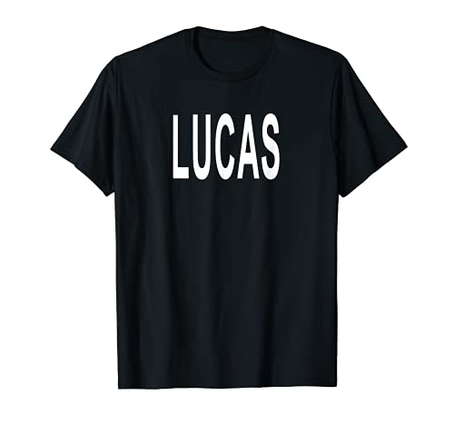 Lucas Name Camiseta