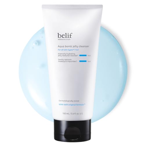 belif Jelly Hydrating Deep Cleanser – Low pH Mild & Gentle Gel-to...