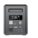 AFERIY 1800W 1024Wh Station Électrique Portable, P180 Générateur Électrique Solaire, Recharge Rapide 0-90% en 60 Min, 220V-240V, Batterie Nomade LiFePO4 avec UPS, BMS, pour Camping, Routier, Vacances