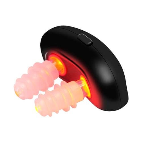 LANWHO 1パックミニ電気ノイズいびき防止睡眠時無呼吸症候群いびき補助ストッパーデバイスいびきストッパーいびき防止鼻拡張器睡眠呼吸補助呼吸と睡眠を改善 睡眠グッズ いびき防止グッズ 快眠グッズ 鼻 鼾 ノーズライト ケース付