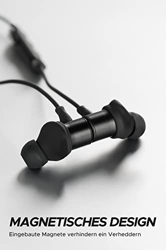 SoundPEATS Bluetooth Kopfhörer 5.0 Magnetische Ohrhörer Wasserdichtes IPX6 Kopfhörer mit Mikrofon (13 Std. Spielzeit… - Image 6