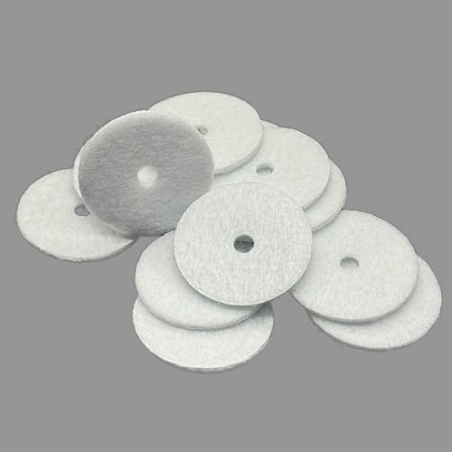 Image of Cotton Nano Mesh Pads for Aquarium Nano Bubble Diffuser,4-Pack, White (3.2cm x 0.15cm), for Asin B0F2MXXZFP