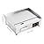 110v 3000w Commercial Electric Countertop Grill Flat Top Grill Hot Plate Grill, Adjustable Thermostat Control, Stainless Steel Restaurant Grill Stainless Steel Electric Countertop Frying Pan