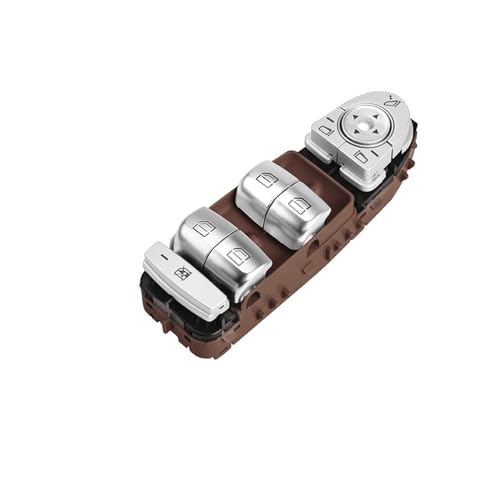 Interrupteur de lève-vitre Mercedes Benz C GLC W205 W253 marron