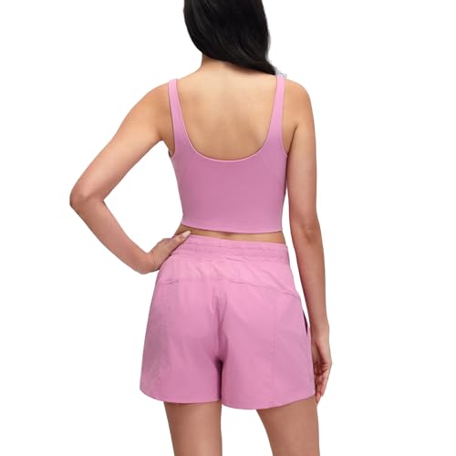 Image of Lemedy Women Sports Bra Longline Crop Tank Top Padded Workout Running Yoga