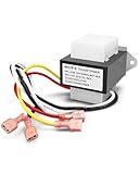 HVAC Transformer Fit for Rheem Furnace 46-24124-06 Basler Electric BE161640GDD 29M7101 0037 G19, 40VA 120V / 24V HVAC Furnace Transformer Control Channel 2 Hole Mount