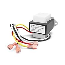 HVAC Transformer Fit for Rheem Furnace 120 to 24V 40VA 46-24124-06 Basler Electric BE161640GDD 29M7101 4011F-5 0037 G19, 40VA 120V / 24V HVAC Furnace Transformer Control Channel 2 Hole Mount