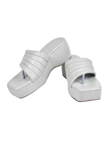 Image of TRYME Platform Heels Sandals Light Weight Comfortable & Trendy Wedges Heels for Girls & Women