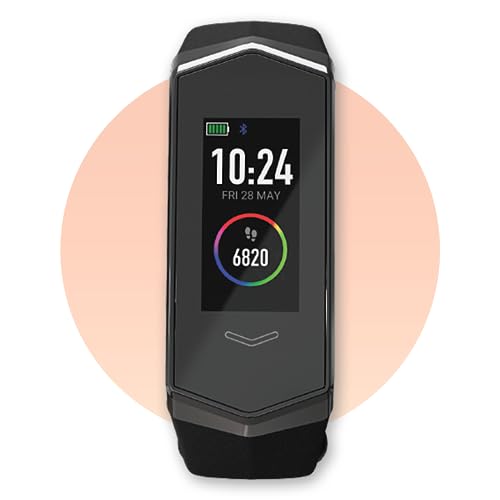 Product Image of the Kore 2.0 Elite Fitness Tracker - Bluetooth 5.0 Step Tracker Watch for Women and Men | Sleep, Calorie, and Heart Rate Monitor Watch | Smart Health Tracker for iPhone and Android | IP67 Water-Resistant