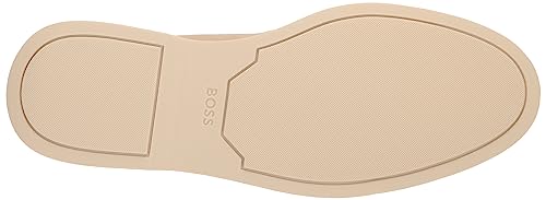 BOSS Men's Nubuck Leather Moccasin Loafer Driving Style4