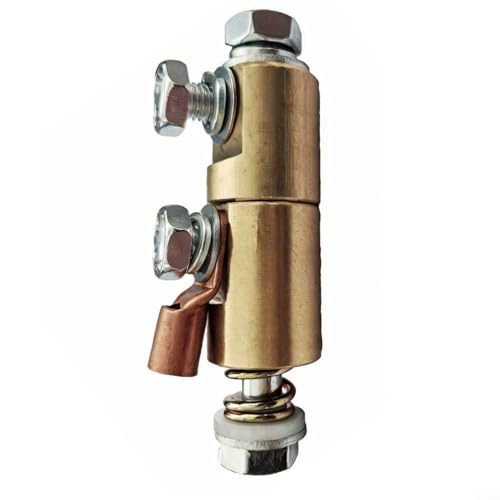 Pince de soudage rotative laiton 500 A connecteur pivotant haute performance