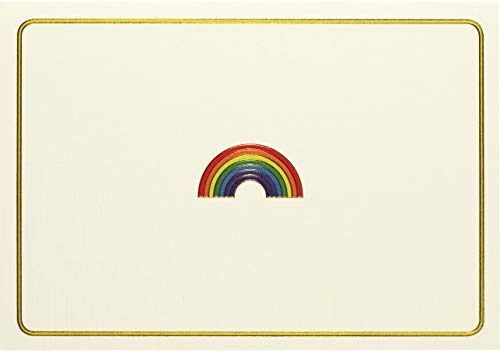 Rainbow note cards pour des mots d'anniversaire et petits messages du quotidien