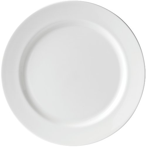 Image of Wedgwood Connaught Bone China Plain Edge Plate 10.75" (27cm) - Pack Size: 1 x 4