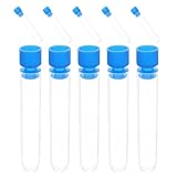 Tubes à essai avec bouchons – largement utilisés à la maison, dans les laboratoires, le tourisme, les écoles, les universités, les organismes de formation, les instituts de recherche, etc. tubes transparents avec bouchons