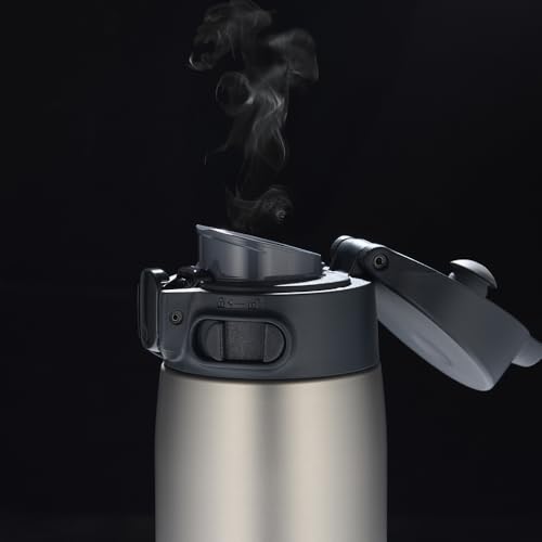 Image of Zojirushi SM-VH72-XA GoCafe Insulated Stainless Steel Mug, 24-Ounce (.72 liter), PFAS-free & BPA-free