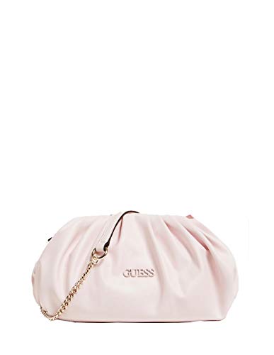 Sac Guess porté travers rose clair parfait pour vos sorties citadines