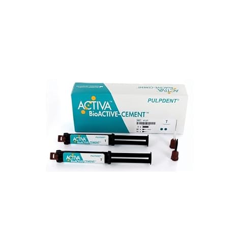 Pulpdent Corp Pulpdent VC2T Activa BioActive Dental Cement Value Pack Translucent