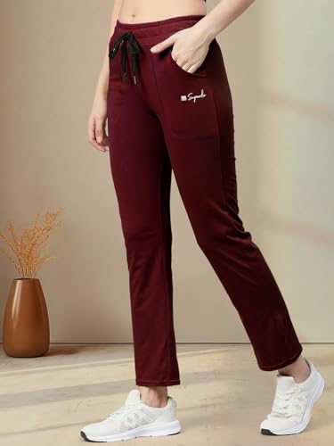 Image of Pinkmint Cotton Style Pyjamas for Women Combo l Stylish Side 2 Pockets l Gym Wear l Comfortable Track Pant
