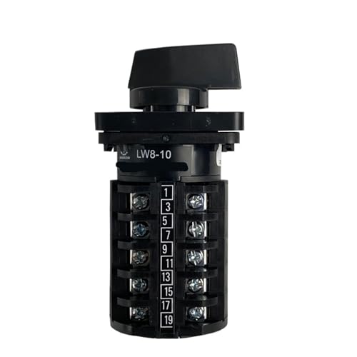 Commutateur à came rotatif triphasé 380V inverseur de source de puissance - 4
