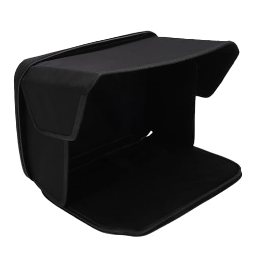 Parasol para computadora portátil contra reflejos y miradas con capucha ajustable 2
