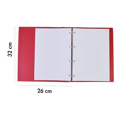 DOHE 9922 – Buch von Protokollen, nachfüllbar, 100 Blatt A4, Natur