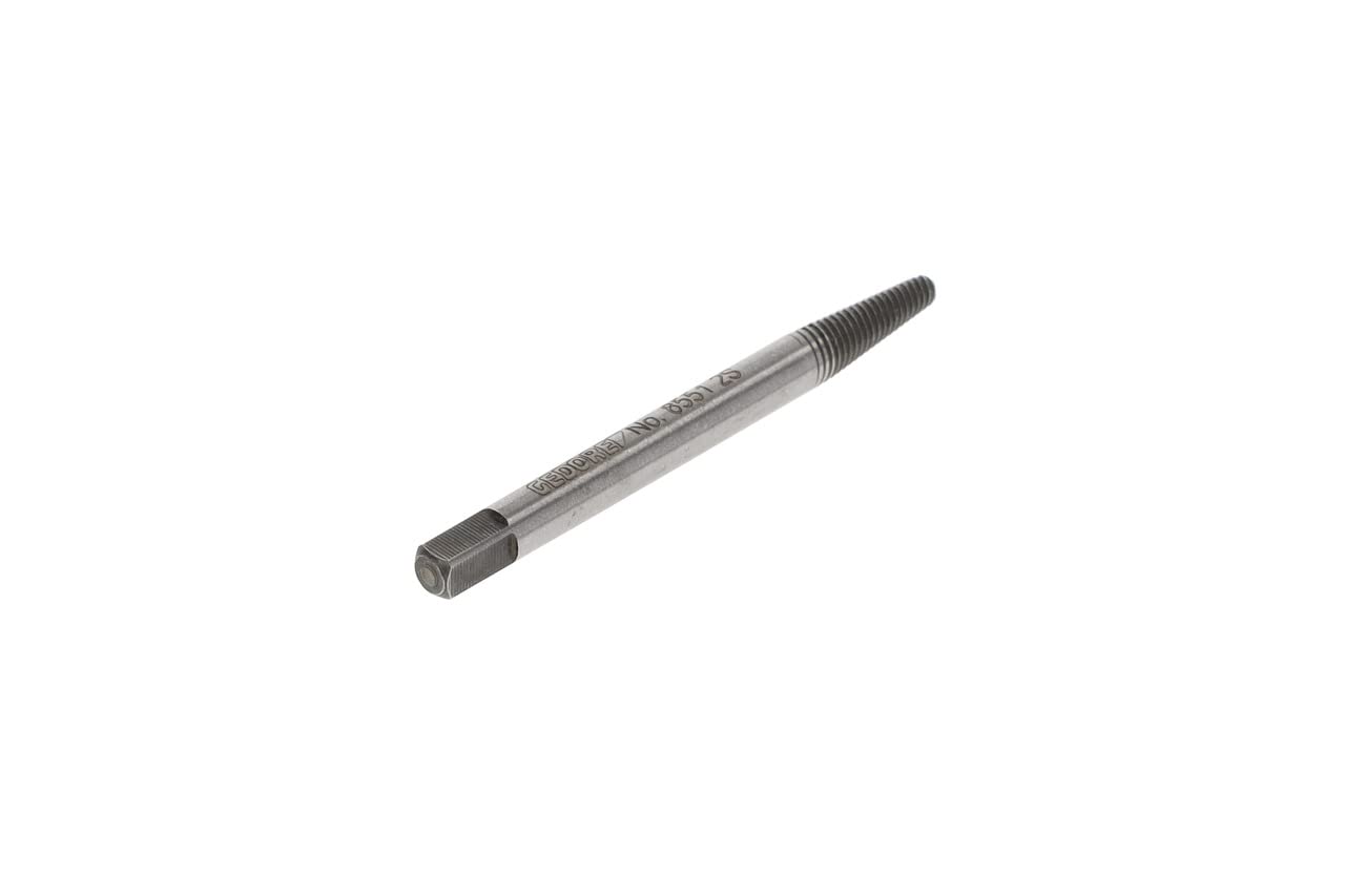 Gedore Multicolor Screw Extractor Low Drilling Depth Chrome Vanadium Steel 54-56 Hrc Size 2 M6-M8