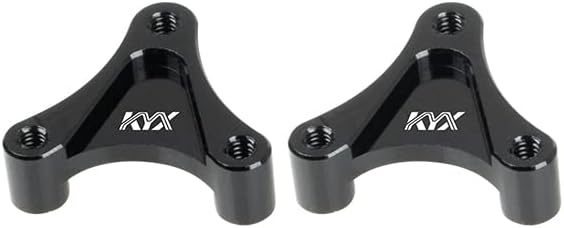 KYX Racing Aluminum Rear Shock Towers Suspension Bracket Shock Absorber Bracket for 1/24 RC Crawler Car Axial SCX24 AX100005 JT