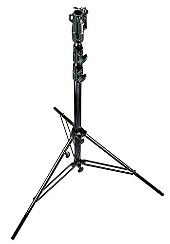 Manfrotto 126BSUAC Trépied Noir pour installer des projecteurs de cinéma