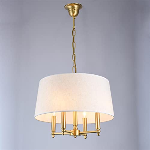 Lustre en cuivre blanc luxe pour salon de standing 2025