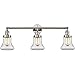 Innovations 205-PN-S-G192-LED 3 Light Vintage Dimmable LED Adjustable Bathroom Fixture, Polished Nickel
