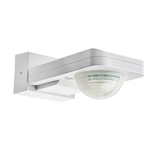 HUBER Motion 6 Infrarot Bewegungsmelder 360° mit 3 Sensoren und Matrixlinsen - Bewegungssensor IP65, 230V I inkl. Unterkriechschutz & Bereichsbegrenzung, Wand-/Deckenmontage, weiß