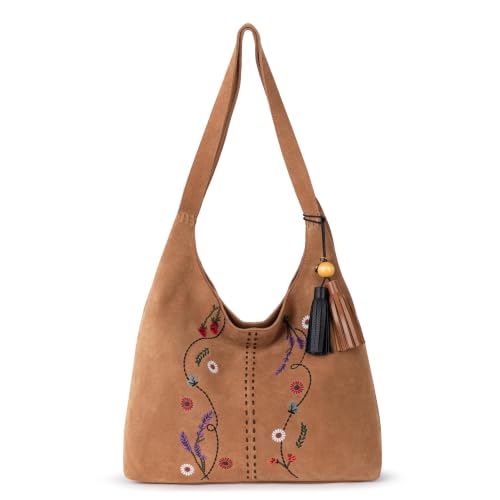 Image of The Sak Huntley Leather Hobo Bag - Large Double Strap Shoulder Purse