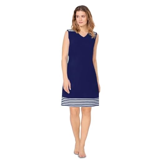 e.FEMME® Damen Strandkleid Elena 2281 aus Frottee, Marine 46 4 e.FEMME® Damen Strandkleid Elena 2281 aus Frottee, Marine 46