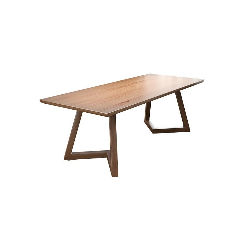 Schreibtisch Massivholz-Wohnzimmer, großer Schreibtisch, Büro-Schreibtisch, Heim- und Arbeitszimmer, Doppel-Studientisch, Firmenbüro, Langer Tisch, Werkbank Büro Desk(140 * 70 * 75cm)