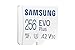 Samsung EVO Plus microSD-Speicherkarte (2024) (inkl. SD Adapter) - 256 GB